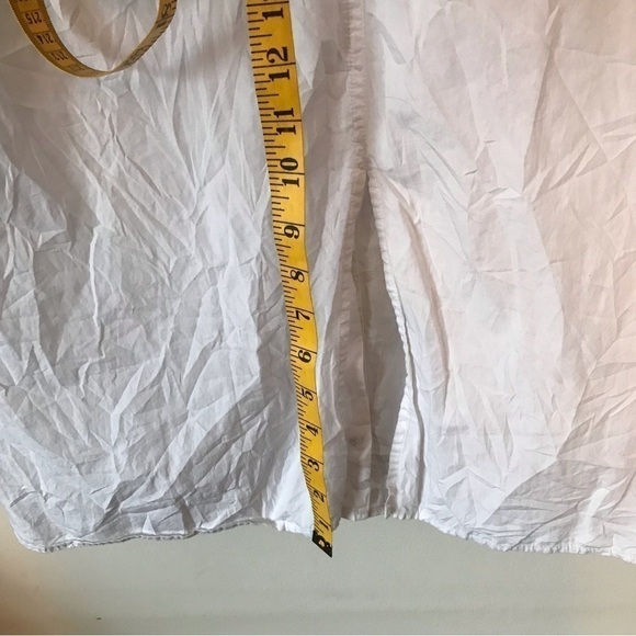 SEA New York Dress With Cropped Hoodie Overlay White Underlay Cotton. Size M. - Picture 6 of 8